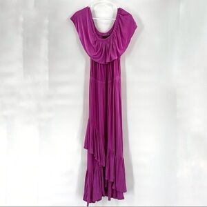 Lane Bryant purple maxi dress 14/16